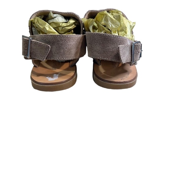 Barbara Barbieri Two Strap Rhinestones Flat Sandals US 7 Made in Italy - Picture 7 of 9